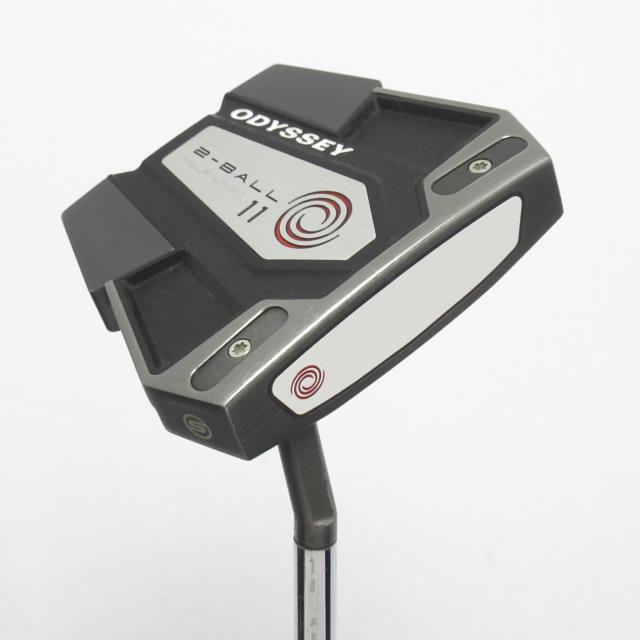 【中古ゴルフクラブ】オデッセイ　ODYSSEY　2-BALL ELEVEN ツアーライン ショートスラントネック パター カーボンスチール複合シャフト…