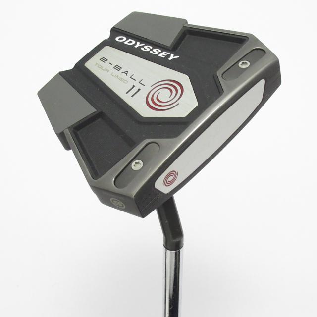 【中古ゴルフクラブ】オデッセイ　ODYSSEY　2-BALL ELEVEN ツアーライン ショートスラントネック パター カーボンスチール複合シャフト…