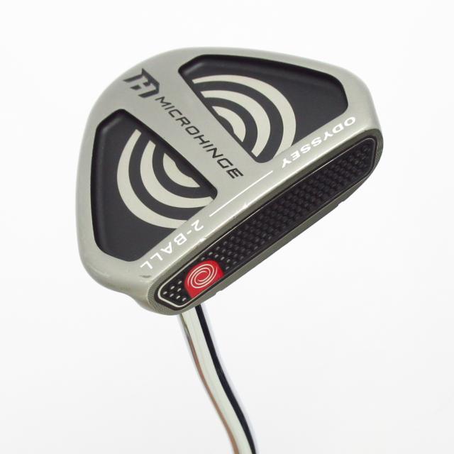 【中古ゴルフクラブ】オデッセイ　ODYSSEY　MICROHINGE 2-BALL V-LINE DB パター スチールシャフト　シャフト：スチールシャフト