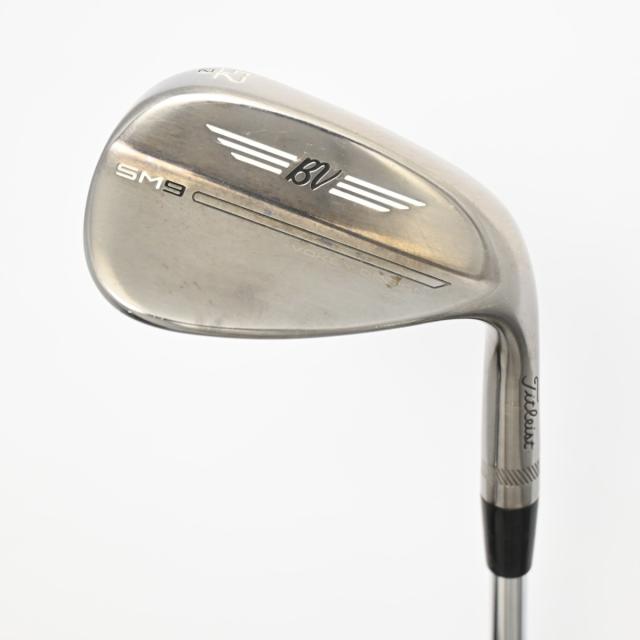 【中古ゴルフクラブ】タイトリスト　Vokey　Vokey SM9 BRASHED STEEL ウェッジ スチールシャフト　シャフト：スチールシャフト