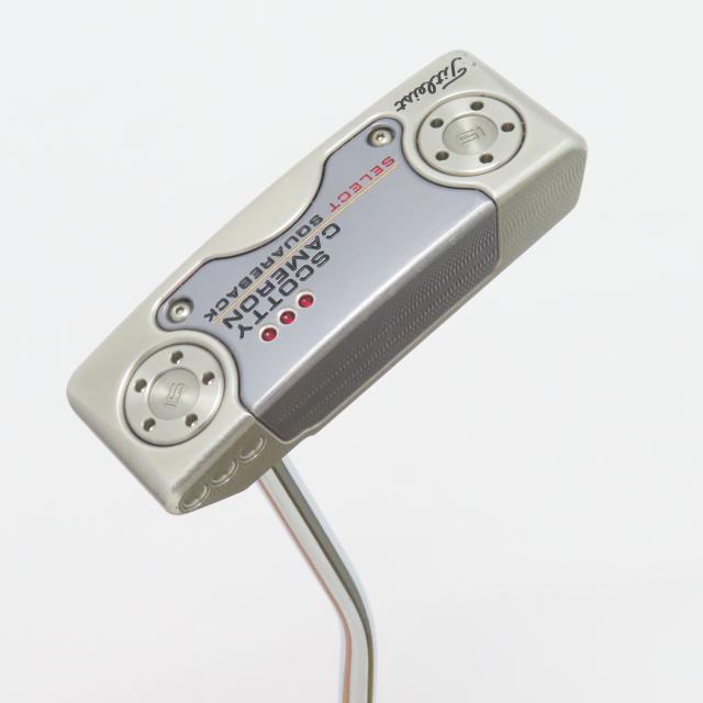 【中古ゴルフクラブ】スコッティキャメロン　SELECT　セレクト スクエアバック 2018 パター スチールシャフト　シャフト：スチールシャ…