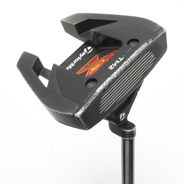 【中古ゴルフクラブ】テーラーメイド　SPIDER　スパイダー GT ブラック TM2 パター スチールシャフト　シャフト：スチールシャフト