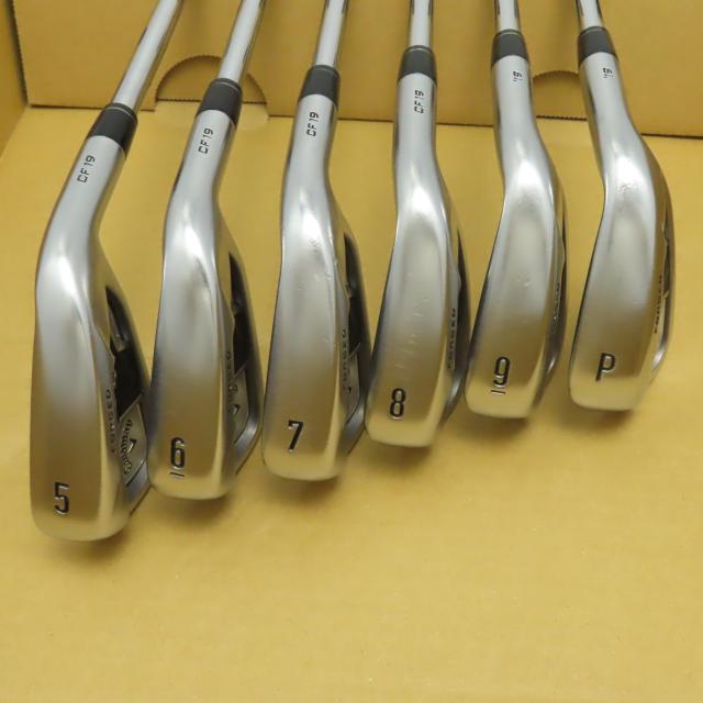【中古ゴルフクラブ】キャロウェイゴルフ　APEX　APEX 19 アイアン N.S.PRO ZELOS 8　シャフト：N.S.PRO ZELOS 8