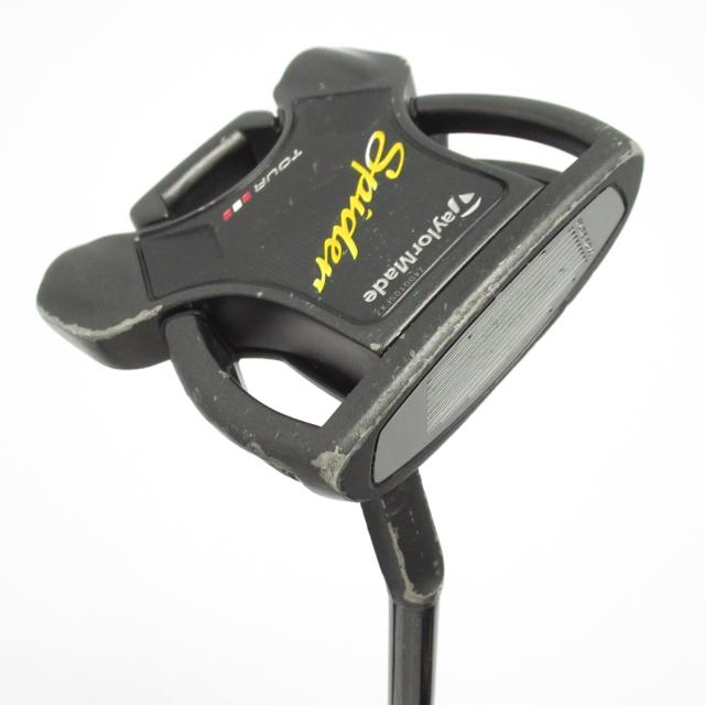【中古ゴルフクラブ】テーラーメイド　SPIDER　SPIDER ツアーB LACK パター スチールシャフト　シャフト：スチールシャフト