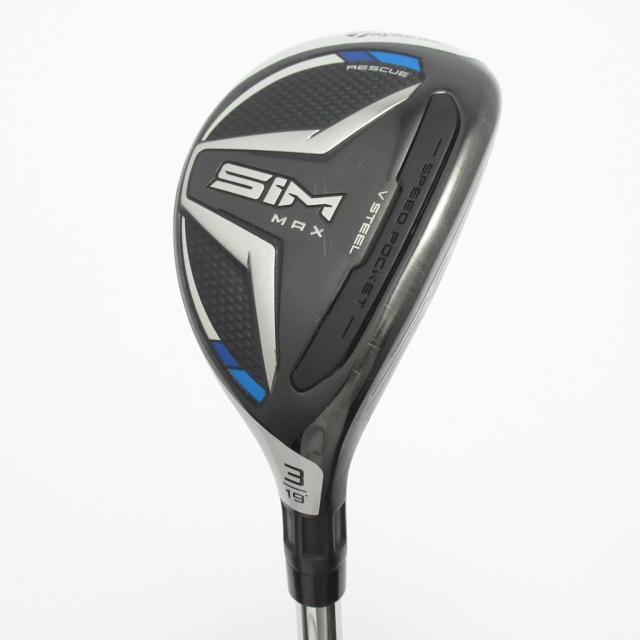 【中古ゴルフクラブ】テーラーメイド　SIM　SIM マックス レスキュー ユーティリティ スチールシャフト　シャフト：スチールシャフト 中古ゴルフクラブ】テーラーメイド SIM SIM マックス レスキュー