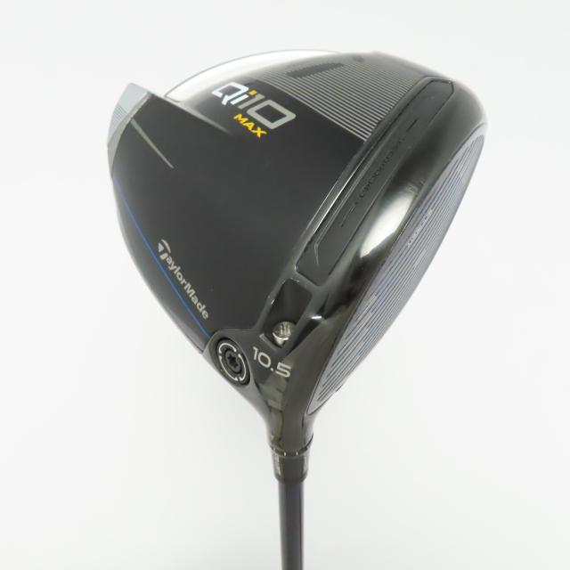 【中古ゴルフクラブ】テーラーメイド　Qi10　Qi10 MAX ドライバー Diamana Blue TM50　シャフト：Diamana Blue TM50