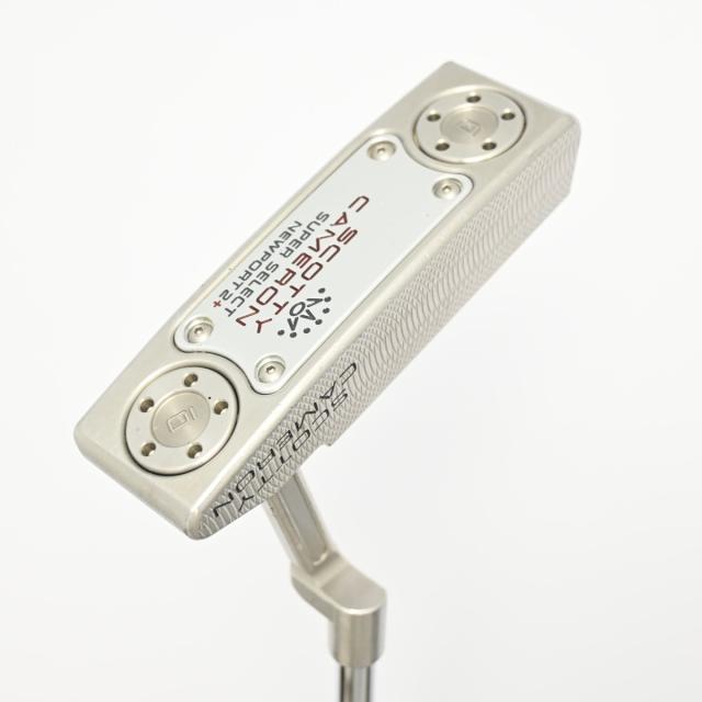 【中古ゴルフクラブ】スコッティキャメロン　SELECT　スーパー セレクト ニューポート 2 プラス パター スチールシャフト　シャフト：…