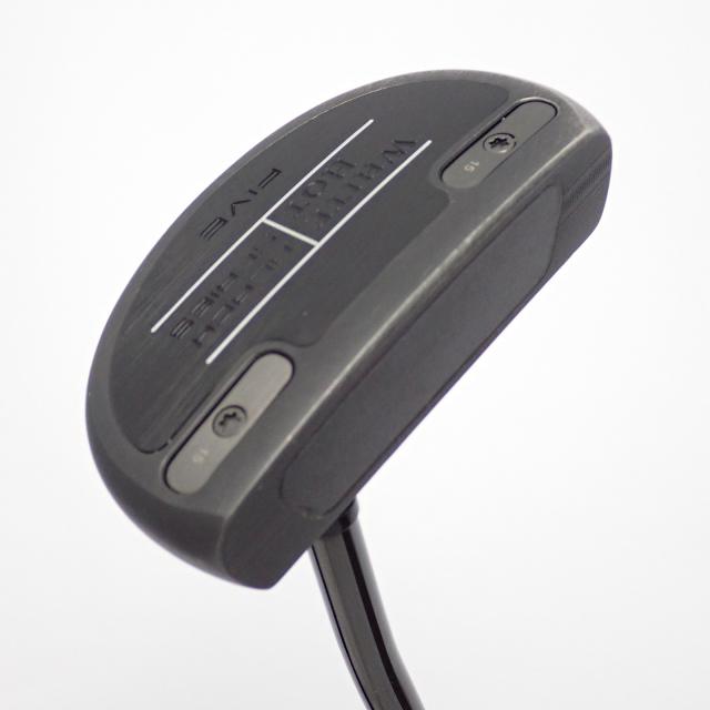 【中古ゴルフクラブ】オデッセイ　White Hot　ホワイト・ホット ブラック FIVE DB パター カーボンスチール複合シャフト　シャフト：カ…