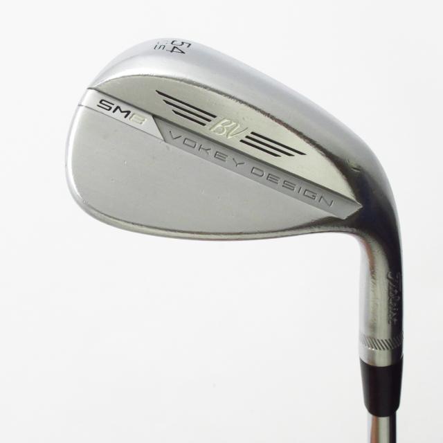【中古ゴルフクラブ】タイトリスト　Vokey　ボーケイデザイン SM8 ツアークローム ウェッジ スチールシャフト　シャフト：スチールシャ…