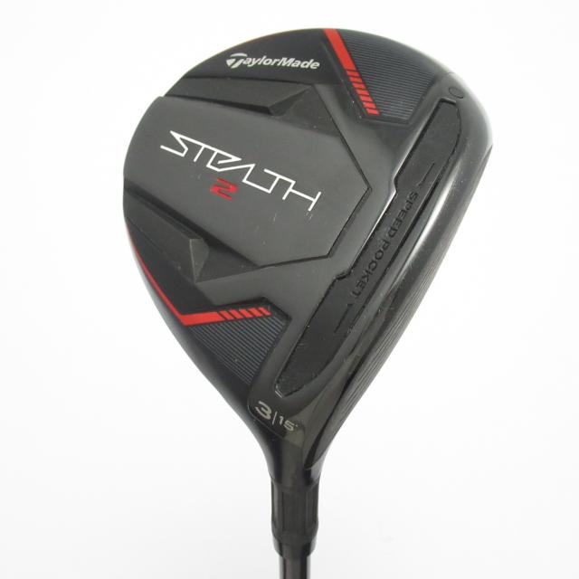 【中古ゴルフクラブ】テーラーメイド　STEALTH　ステルス2 フェアウェイウッド TENSEI RED TM50(2022)　シャフト：TENSEI RED TM50(2022)