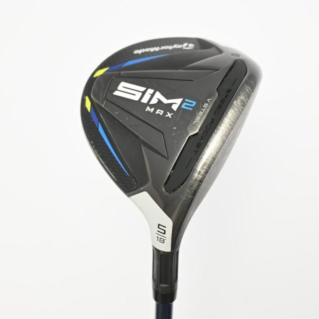 【中古ゴルフクラブ】テーラーメイド　SIM2　SIM2 マックス フェアウェイウッド TENSEI BLUE TM50(2021)　シャフト：TENSEI BLUE TM50(…