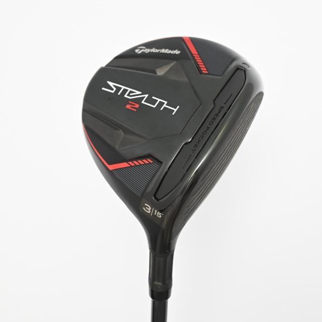 【中古ゴルフクラブ】テーラーメイド　STEALTH　ステルス2 フェアウェイウッド TENSEI RED TM50(2022)　シャフト：TENSEI RED TM50(2022)