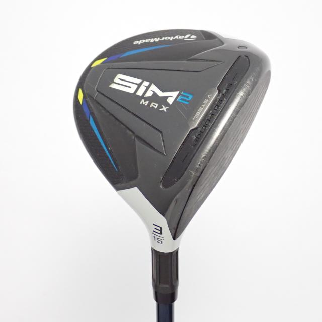 【中古ゴルフクラブ】テーラーメイド　SIM2　SIM2 マックス フェアウェイウッド TENSEI BLUE TM50(2021)　シャフト：TENSEI BLUE TM50(…