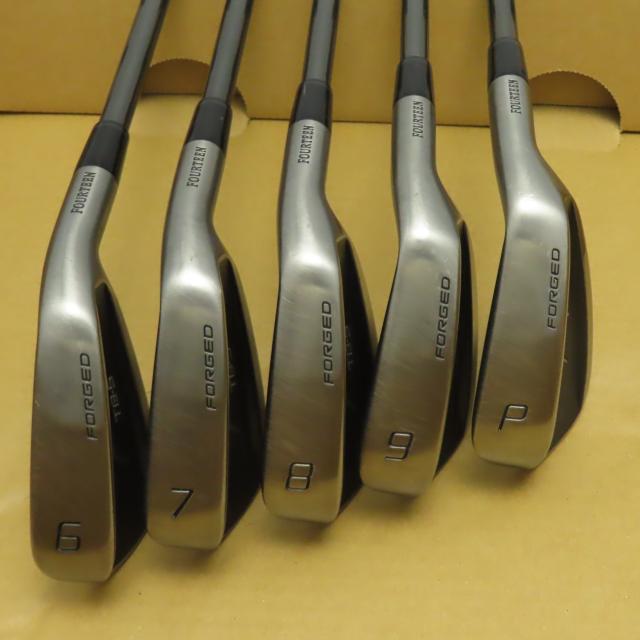 【中古ゴルフクラブ】フォーティーン　FOURTEEN　TB-5 FORGED BLACK Edition アイアン FS-90i BK　シャフト：FS-90i BK_6