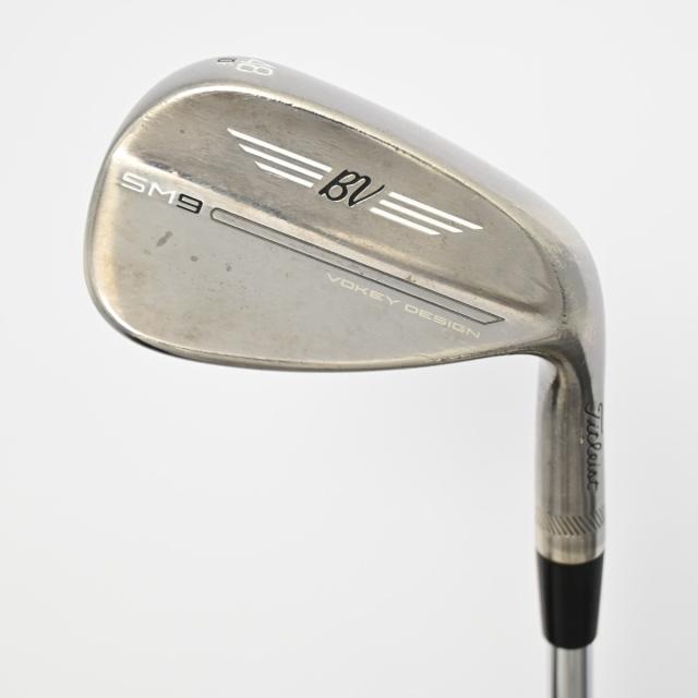 【中古ゴルフクラブ】タイトリスト　Vokey　Vokey SM9 BRASHED STEEL ウェッジ BV105　シャフト：BV105