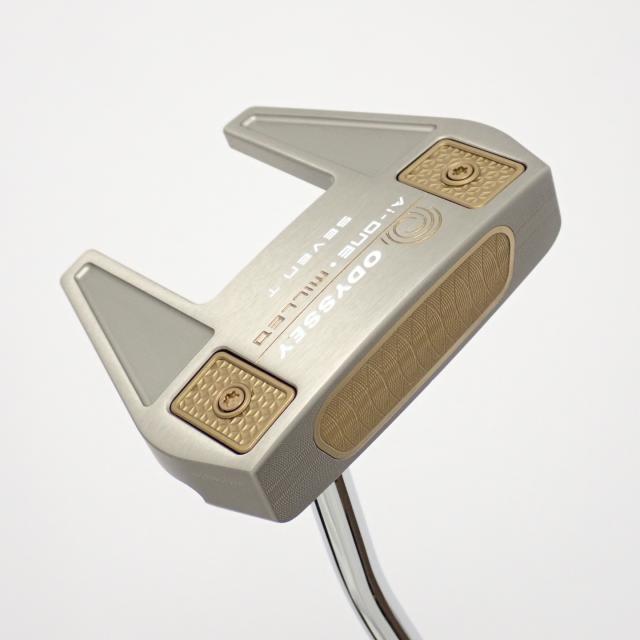 【中古ゴルフクラブ】オデッセイ　AI-ONE MILLED　Ai-ONE MILLED SILVER SEVEN T DB パター スチールシャフト　シャフト：スチールシャ…