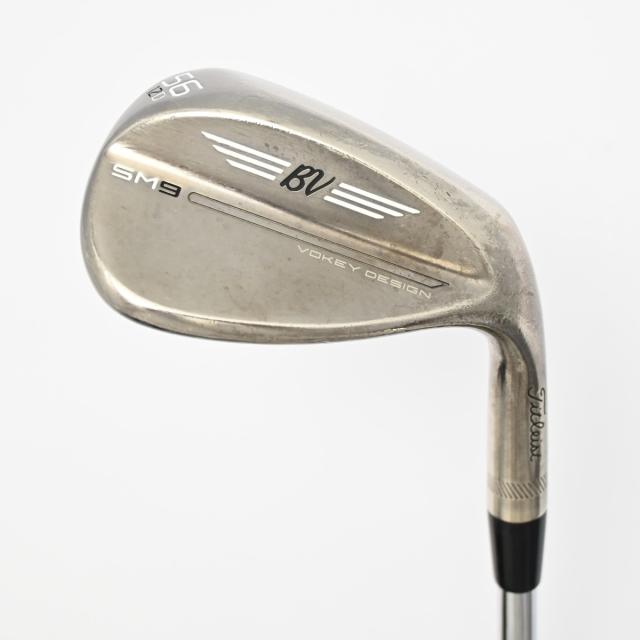 【中古ゴルフクラブ】タイトリスト　Vokey　Vokey SM9 BRASHED STEEL ウェッジ BV105　シャフト：BV105
