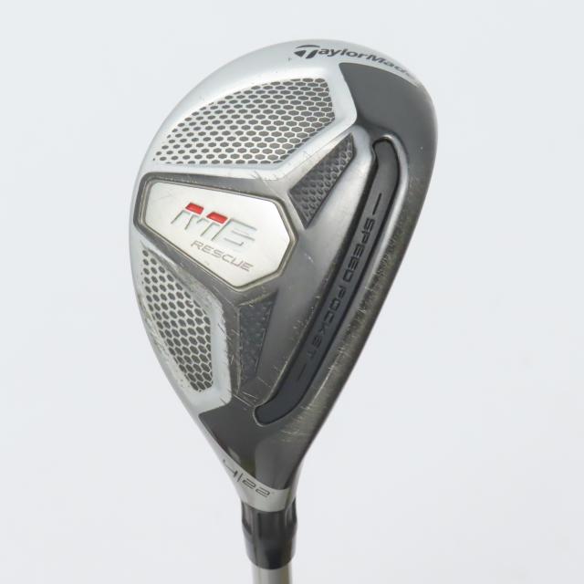 【中古ゴルフクラブ】テーラーメイド　M6　M6 RESCUE ユーティリティ FUBUKI TM6 2019　シャフト：FUBUKI TM6 2019
