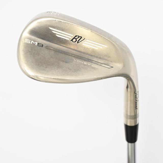 【中古ゴルフクラブ】タイトリスト　Vokey　Vokey SM9 BRASHED STEEL ウェッジ スチールシャフト　シャフト：スチールシャフト