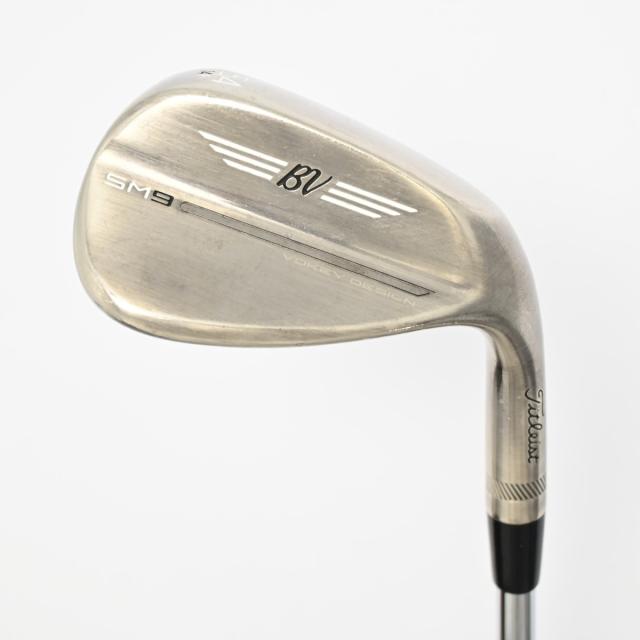 【中古ゴルフクラブ】タイトリスト　Vokey　Vokey SM9 BRASHED STEEL ウェッジ BV105　シャフト：BV105