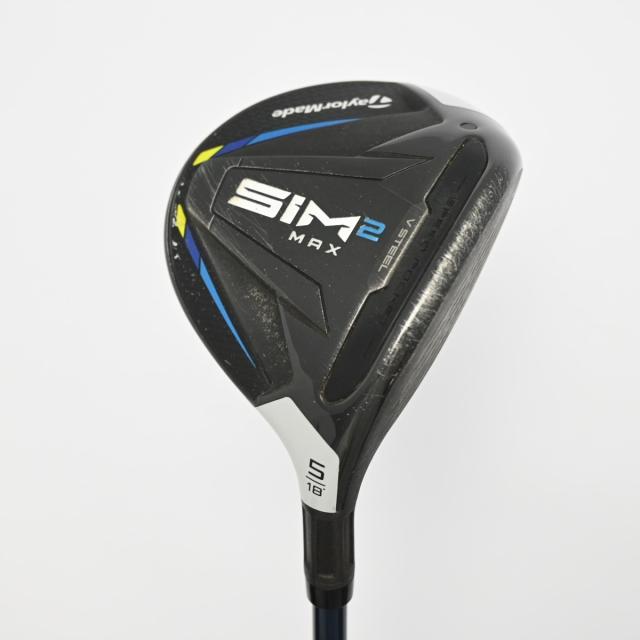 【中古ゴルフクラブ】テーラーメイド　SIM2　SIM2 マックス フェアウェイウッド TENSEI BLUE TM50(2021)　シャフト：TENSEI BLUE TM50(…