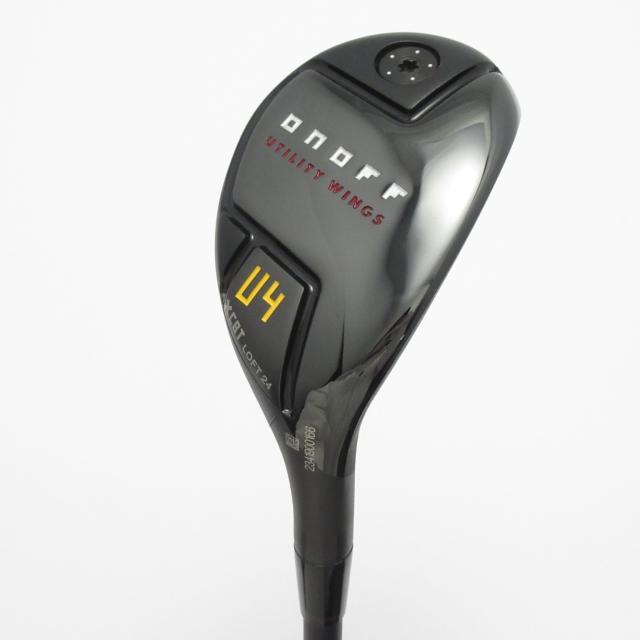 【中古ゴルフクラブ】オノフ　KURO　オノフ KURO ウイングス ユーティリティ ONOFF CBT：624I　シャフト：ONOFF CBT：624I