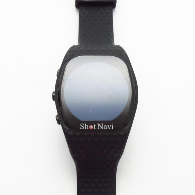 ショットナビ 腕時計タイプ 黒 中古 即決 お買い得品！中古 超美品