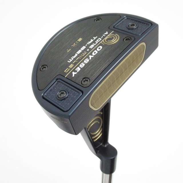 【中古ゴルフクラブ】オデッセイ　AI-ONE MILLED　Ai-ONE MILLED TRI-BEAM SIX T CH パター スチールシャフト　シャフト：スチールシャ…