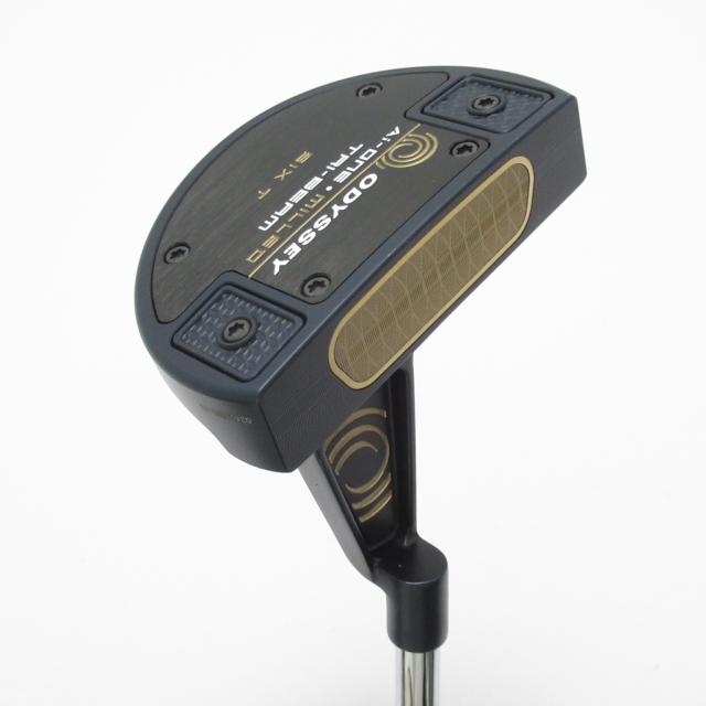 【中古ゴルフクラブ】オデッセイ　AI-ONE MILLED　Ai-ONE MILLED TRI-BEAM SIX T CH パター スチールシャフト　シャフト：スチールシャ…