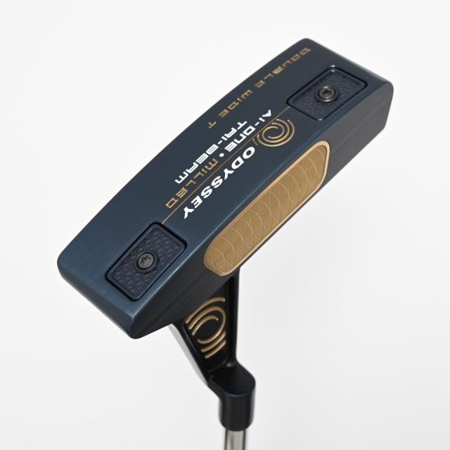 【中古ゴルフクラブ】オデッセイ　AI-ONE MILLED　Ai-ONE MILLED TRI-BEAM DOUBLE WIDE T CH パター スチールシャフト　シャフト：スチ…