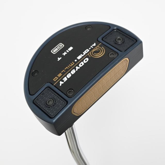 【中古ゴルフクラブ】オデッセイ　AI-ONE MILLED　Ai-ONE MILLED SIX T DB パター スチールシャフト　シャフト：スチールシャフト