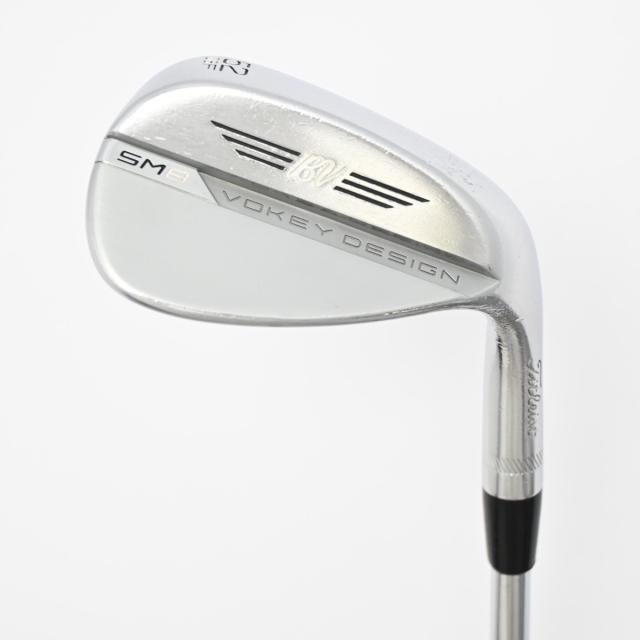 【中古ゴルフクラブ】タイトリスト　Vokey　ボーケイデザイン SM8 ツアークローム ウェッジ スチールシャフト　シャフト：スチールシャ…