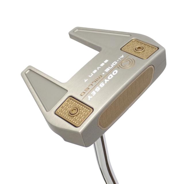 【中古ゴルフクラブ】オデッセイ　AI-ONE MILLED　Ai-ONE MILLED SILVER SEVEN T DB パター スチールシャフト　シャフト：スチールシャ…