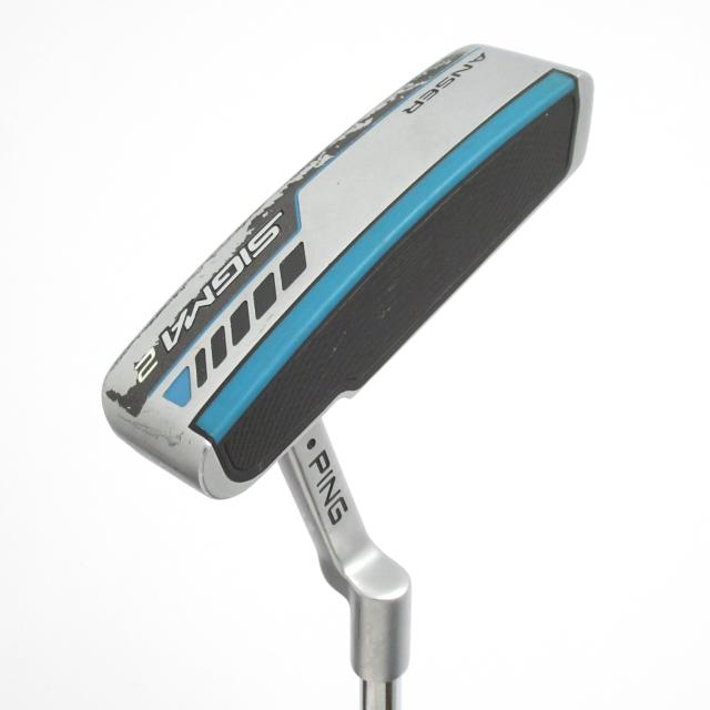 【中古ゴルフクラブ】ピン　SIGMA 2　SIGMA2 ANSER プラチナム仕上げ パター スチールシャフト　シャフト：スチールシャフト