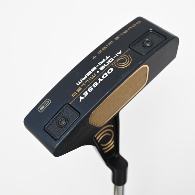 【中古ゴルフクラブ】オデッセイ　AI-ONE MILLED　Ai-ONE MILLED TRI-BEAM DOUBLE WIDE T CS パター スチールシャフト　シャフト：スチ…