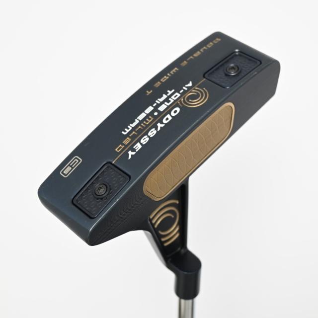 【中古ゴルフクラブ】オデッセイ　AI-ONE MILLED　Ai-ONE MILLED TRI-BEAM DOUBLE WIDE T CS パター スチールシャフト　シャフト：スチ…