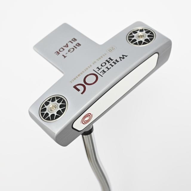 【中古ゴルフクラブ】オデッセイ　White Hot　WHITE HOT OG BIG T パター スチールシャフト　シャフト：スチールシャフト