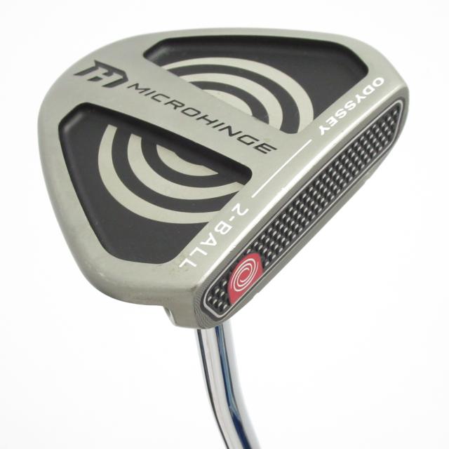 【中古ゴルフクラブ】オデッセイ　ODYSSEY　MICROHINGE 2-BALL V-LINE DB パター スチールシャフト　シャフト：スチールシャフト