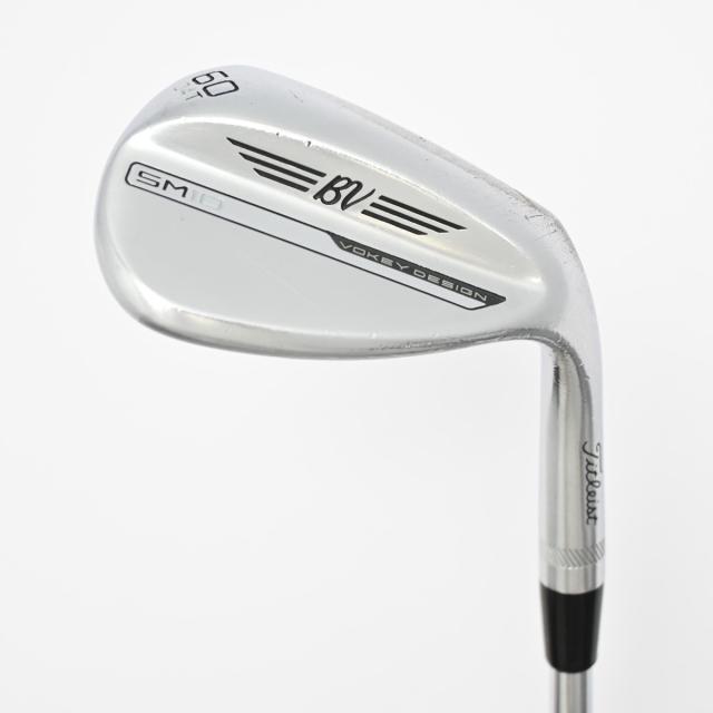 【中古ゴルフクラブ】タイトリスト　Vokey　ボーケイデザイン SM10 ツアークローム ウェッジ スチールシャフト　シャフト：スチールシ…