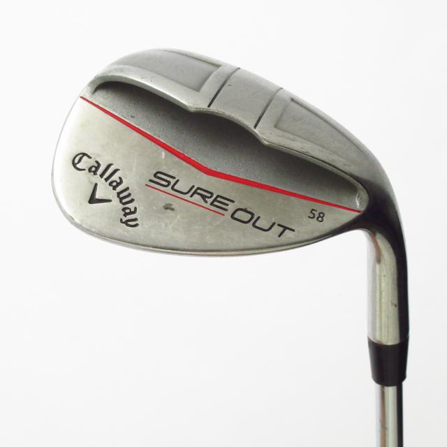 【中古ゴルフクラブ】キャロウェイゴルフ　SURE OUT　SURE OUT ウェッジ N.S.PRO 950GH　シャフト：N.S.PRO 950GH