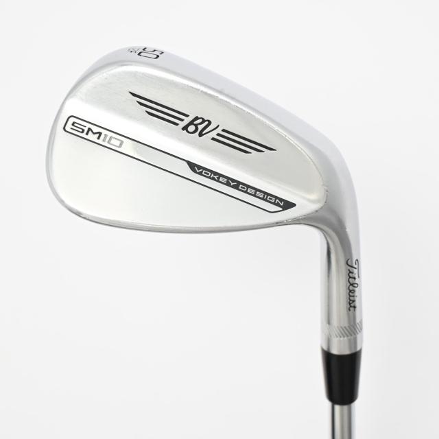 【中古ゴルフクラブ】タイトリスト　Vokey　ボーケイ SM10 ツアークローム ウェッジ スチールシャフト　シャフト：スチールシャフト