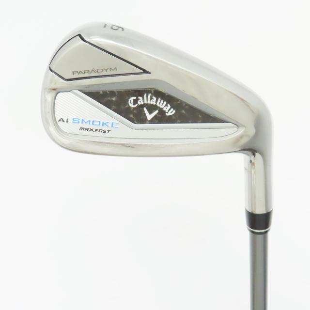 【中古ゴルフクラブ】キャロウェイゴルフ　Ai SMOKE　パラダイム Ai SMOKE MAX FAST アイアン Fujikura MC 80 for Callaway　シャフト…
