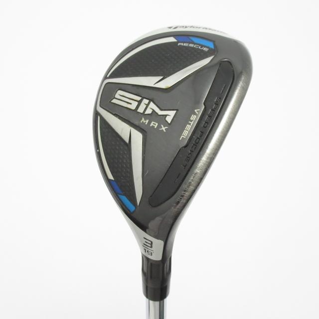 【中古ゴルフクラブ】テーラーメイド　SIM　SIM マックス レスキュー ユーティリティ KBS MAX 85　シャフト：KBS MAX 85