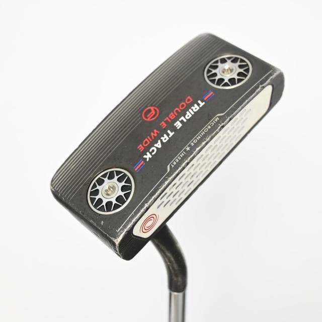 【中古ゴルフクラブ】オデッセイ　STROKE LAB　トリプル トラック DOUBLE WIDE FLOW パター カーボンスチール複合シャフト　シャフト：…