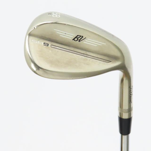 【中古ゴルフクラブ】タイトリスト　Vokey　Vokey SM9 BRASHED STEEL ウェッジ Dynamic Gold　シャフト：Dynamic Gold