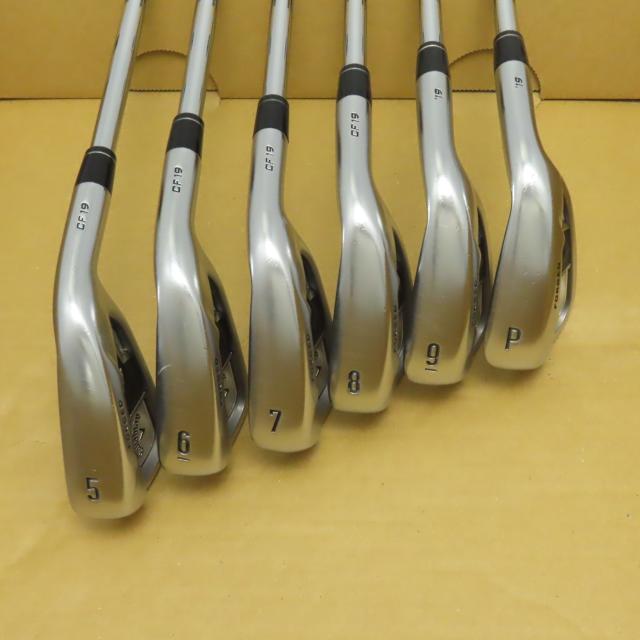 【中古ゴルフクラブ】キャロウェイゴルフ　APEX　APEX 19 アイアン N.S.PRO ZELOS 8　シャフト：N.S.PRO ZELOS 8