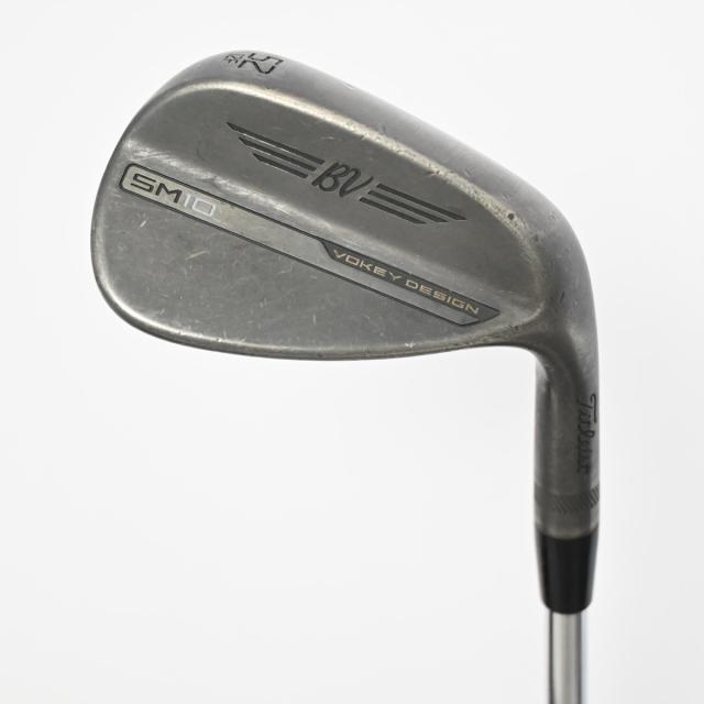 【中古ゴルフクラブ】タイトリスト　Vokey　ボーケイ SM10 ジェットブラック ウェッジ スチールシャフト　シャフト：スチールシャフト