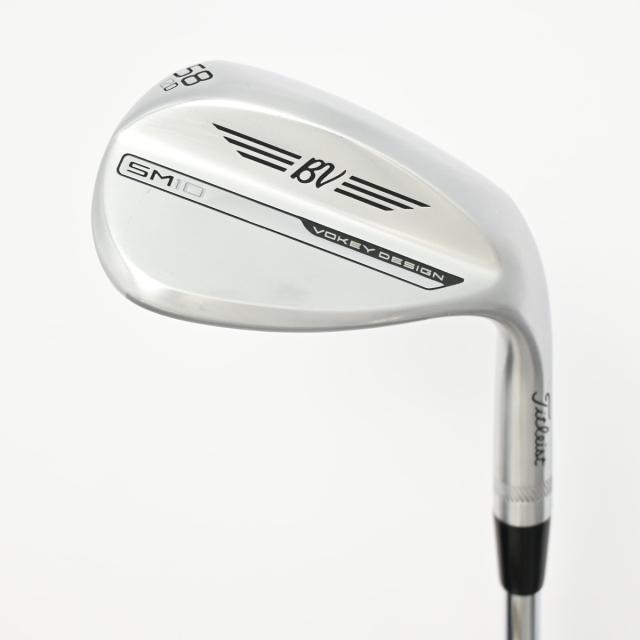 【中古ゴルフクラブ】タイトリスト　Vokey　ボーケイデザイン SM10 ツアークローム ウェッジ N.S.PRO 880 AMC　シャフト：N.S.PRO 880 …