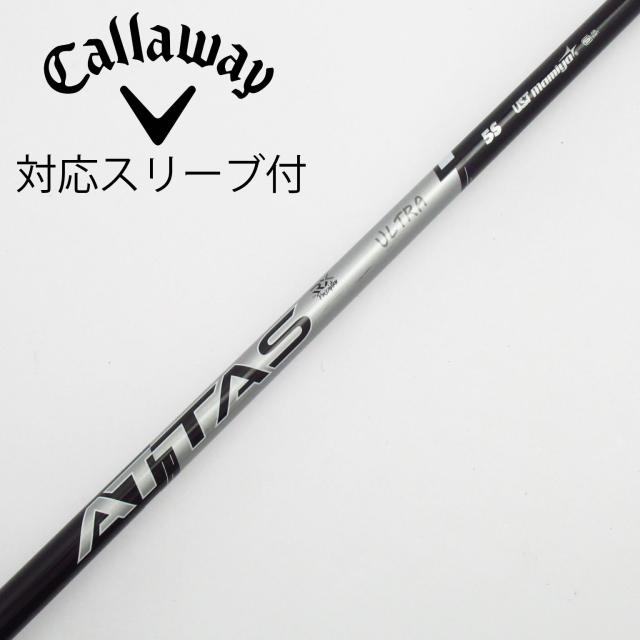 【中古】UST マミヤ　ATTAS　ATTAS RX ULTRA BLACK ドライバー用_スリーブ付  ATTAS RX ULTRA BLACK 5