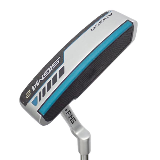 【中古ゴルフクラブ】ピン　SIGMA 2　SIGMA2 ANSER プラチナム仕上げ パター スチールシャフト　シャフト：スチールシャフト